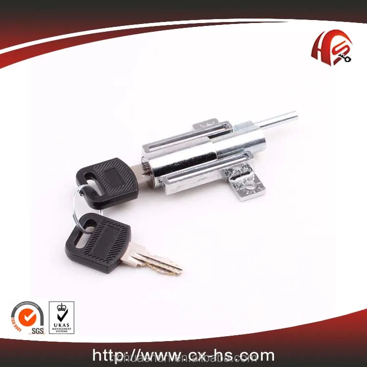 HS111 Zinc alloy plastic or metal cabinet beautiful blocking lock