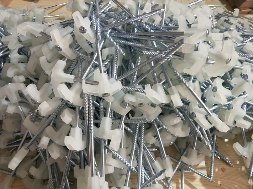 Hot selling factory supply screw tent peg tent stake with storage box for outdoor camping