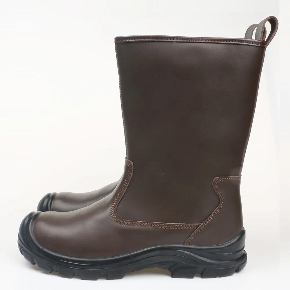 Protective Equipment Acid Resistant Esd Waterproof Steel Toe Cap PU Sole Men Working Safety Boots