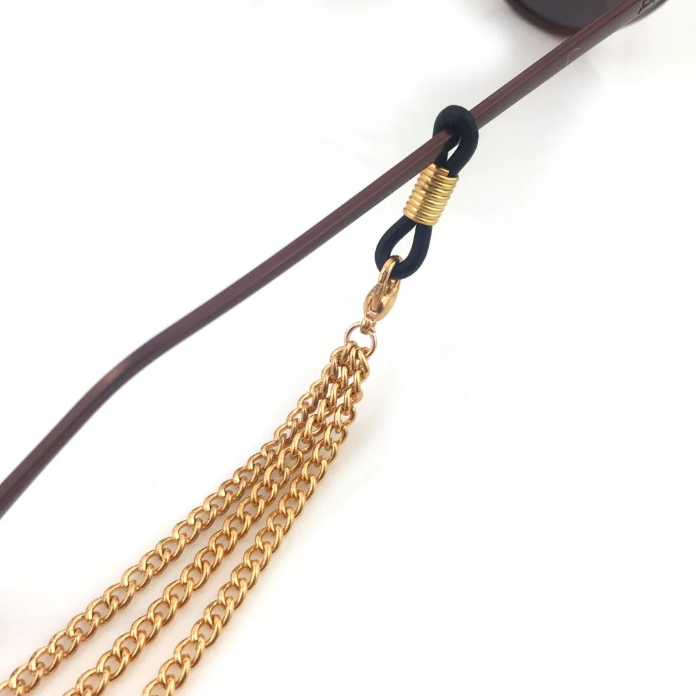 Handmade beading Eyeglass Chains Sunglasses Reading Crystal Beaded Spectacle Eyewears Cord Holder neck strap Rope