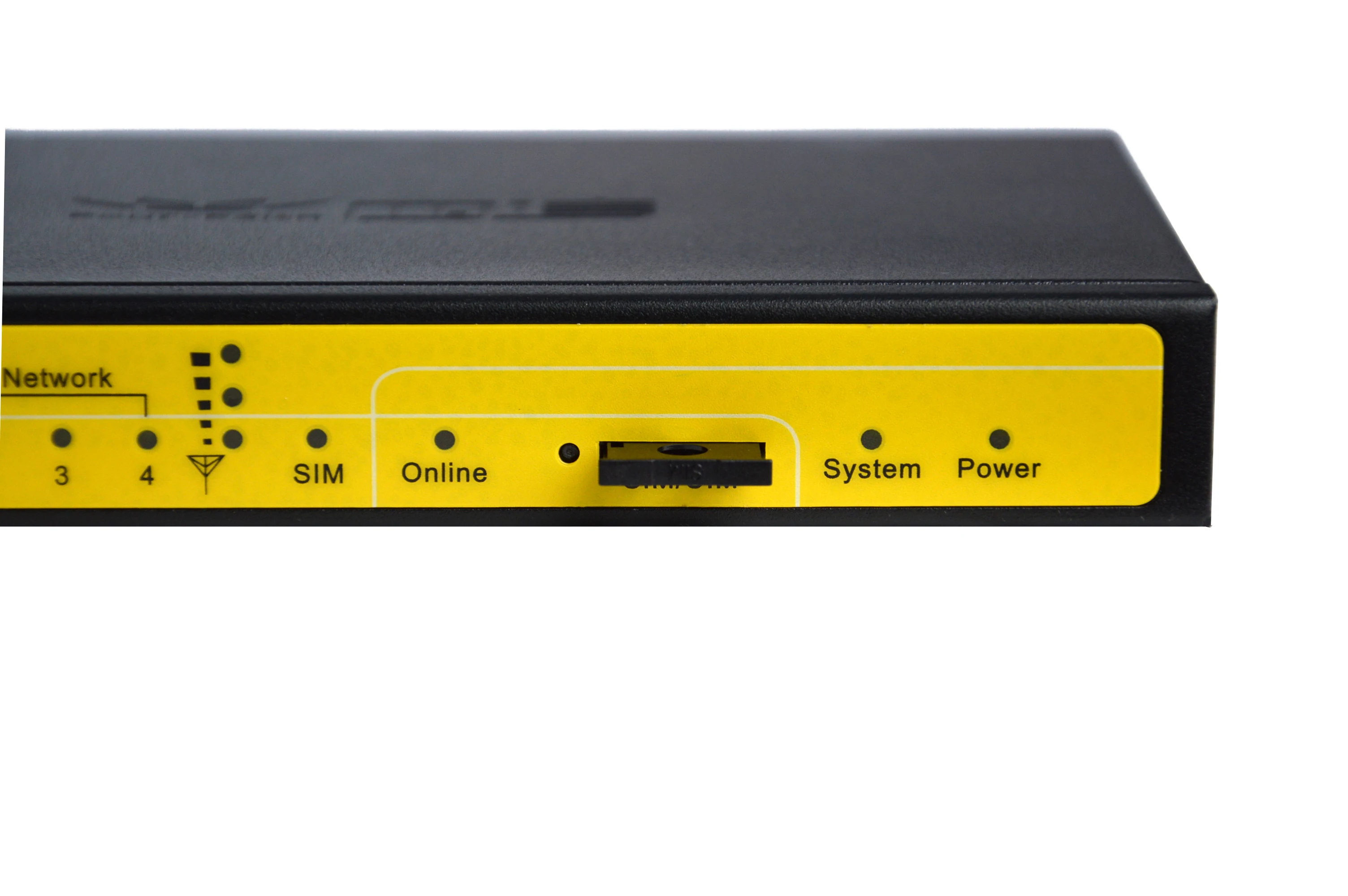 F3836 industrial wireless network equipment 3g 4g router with sim VPN support to connect to wind turbine by RS232 485