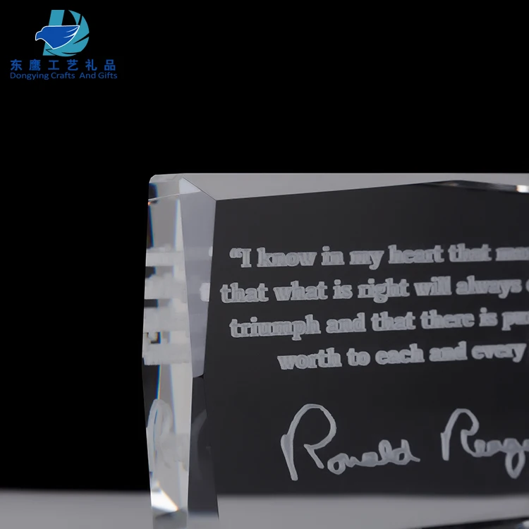 Personalized Crystal 3D Laser Cube,3D Laser Crystal Cube Religious