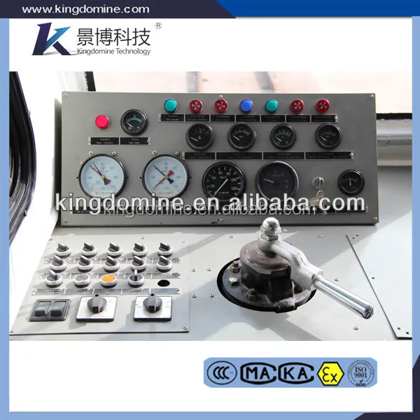 35t Electric diesel railroad locomotive for mucking in mining and tunneling