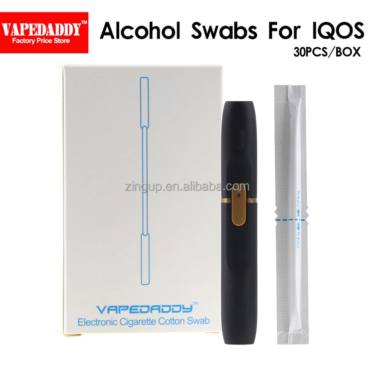 Промышленный ватный тампон для очистки спирта для IQOS