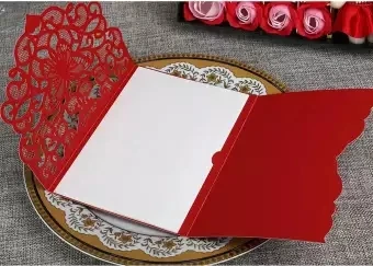 wholesale elegant luxury wedding invitation cards