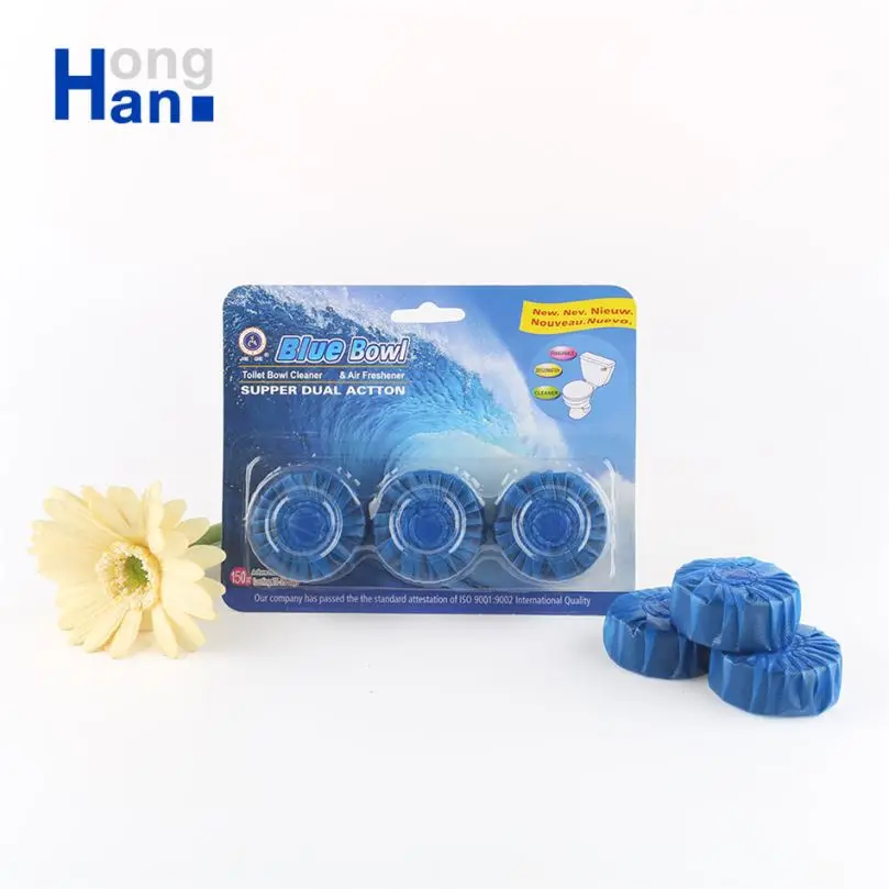 High quality mixer type natural soild toilet tank cleaner