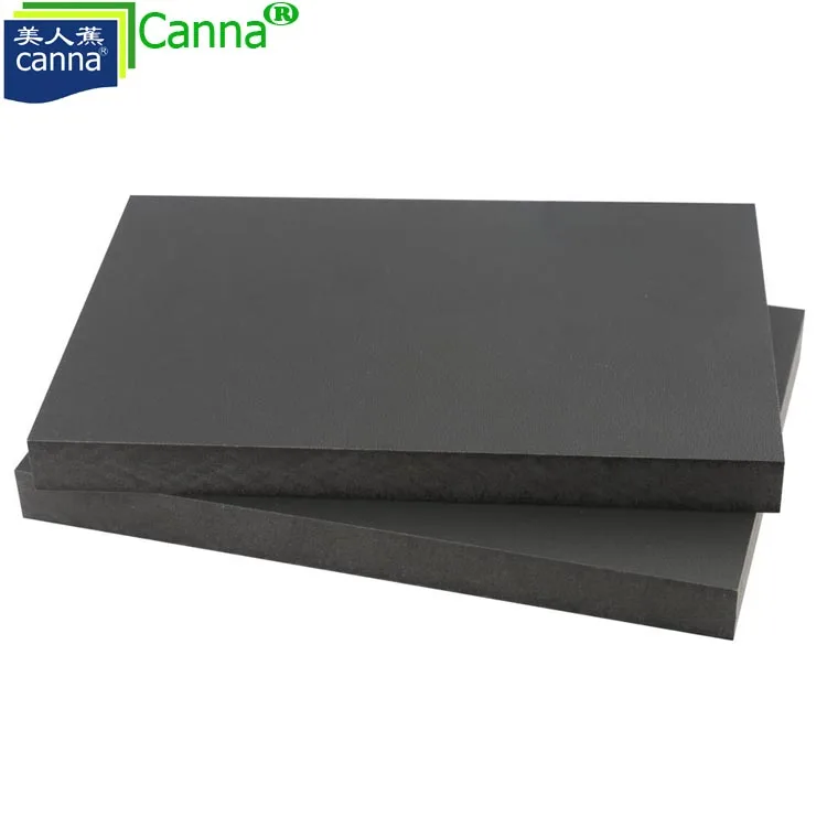 Customized Compact Density Fiberboard Panel 12mm Thickness Grey Color