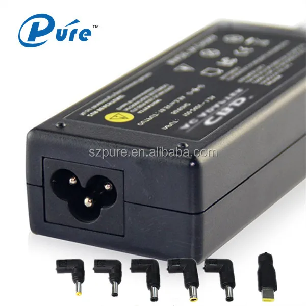 Multi plugs power supply for laptop 90W/70W slim automatic universal power adapter ac charger notebook power adapter