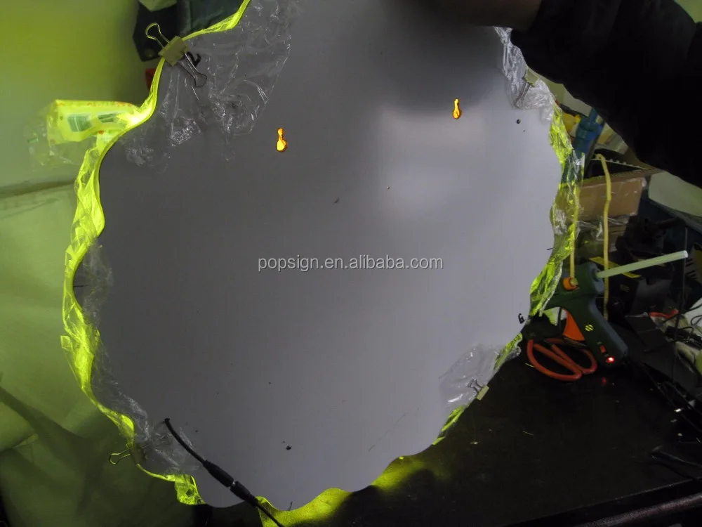 Hot selling led backlit animated poster stand light and thin dynamic light box