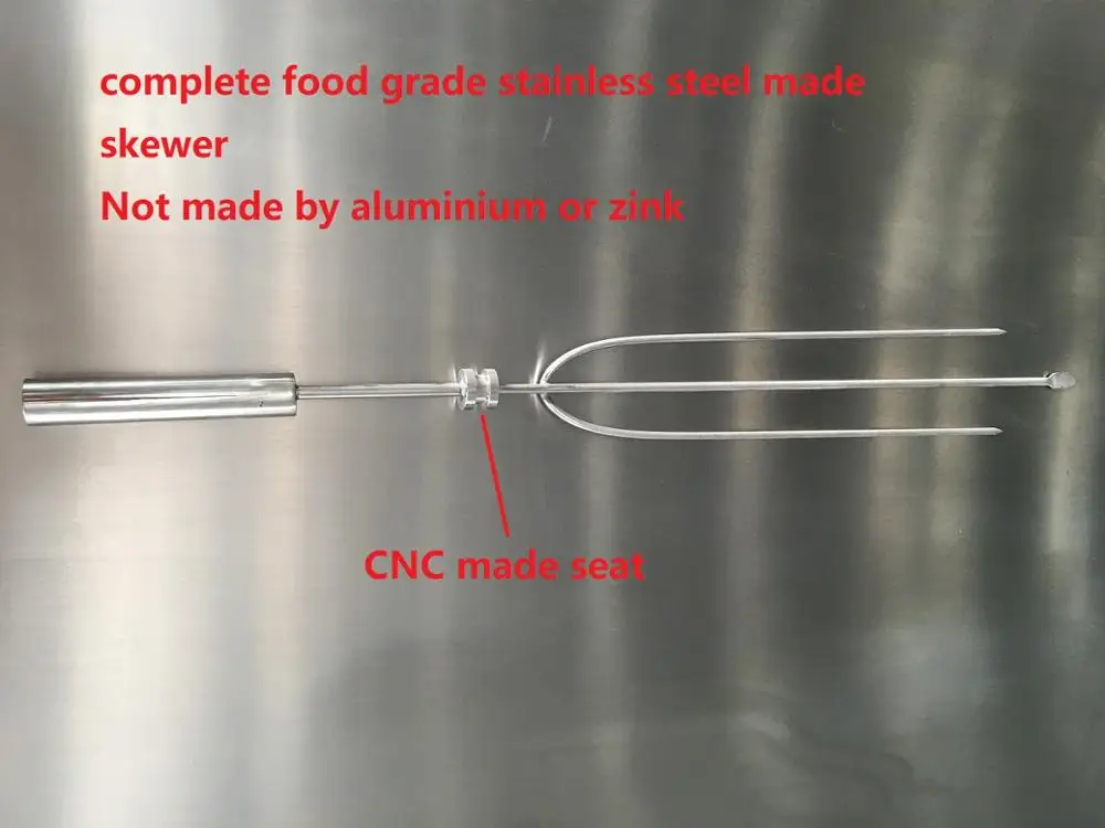 Outdoor automatic kebab brazilian rotisserie  grill/Santamaria grill