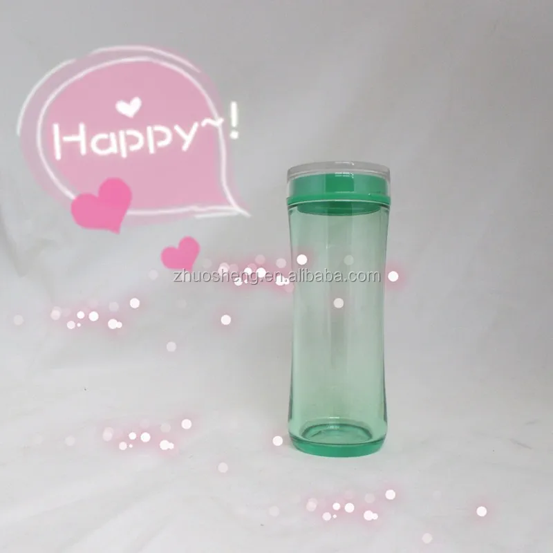 Лидер продаж 350 мл дешевые прозрачный Поликарбонат/pc пластиковые кружки, пластиковые бутылки с водой