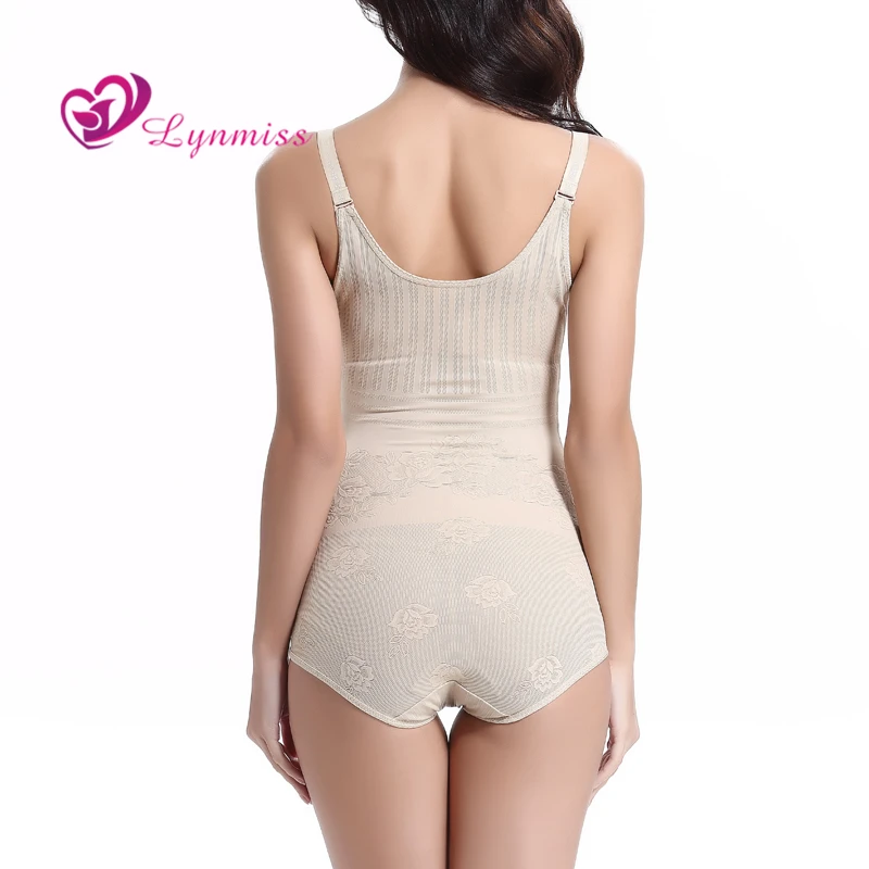 Женские Корректирующие бамбуковые боди lynmiss Корректирующее белье для коррекции фигуры