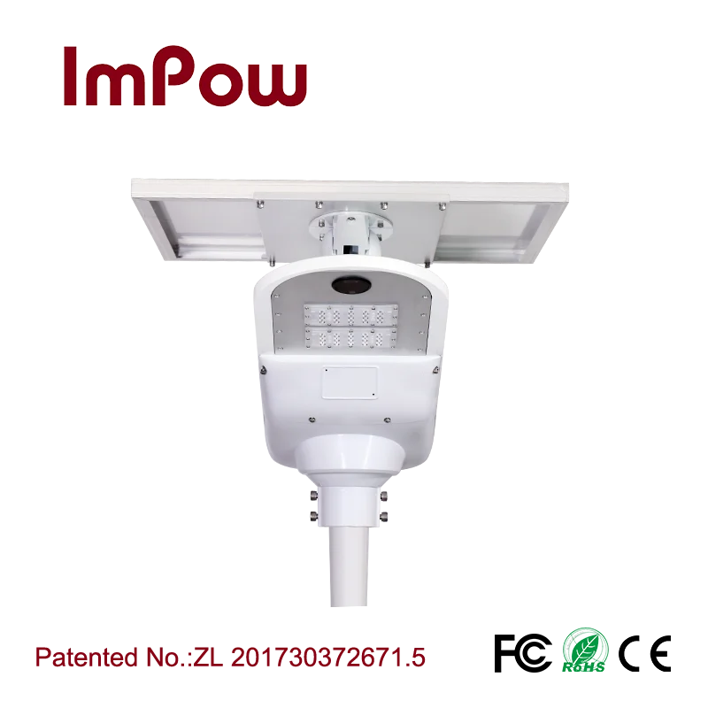 30 Вт датчик движения светодиодный солнечный уличный фонарь все в одном с камерой видеонаблюдения