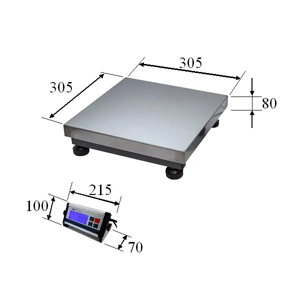 Professional Electronic Digital Livestock Scale 30kg with Function 150kg other Veterinary Instrument