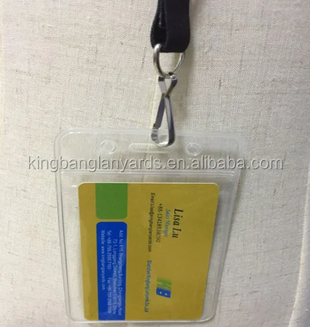 
ID badge holder pouches waterproof badge holders 
