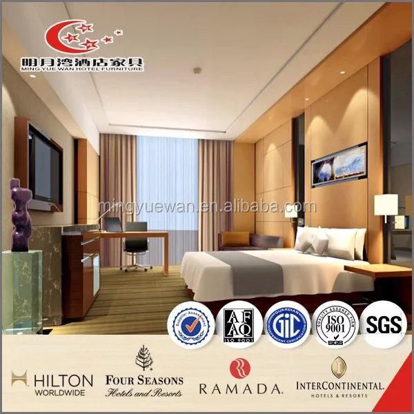 Modern King Queen Room Supplier Foshan Factory Hotel Furniture