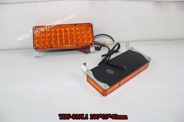 Semi Truck LED Warning Lights Emergency Vehicle Traffic Urgent Visor LED Light Truck Van Front Grille Lighthead