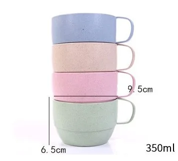 Shenzhen factory cheap sale eco- friendly wheat biodegradable plastic cup