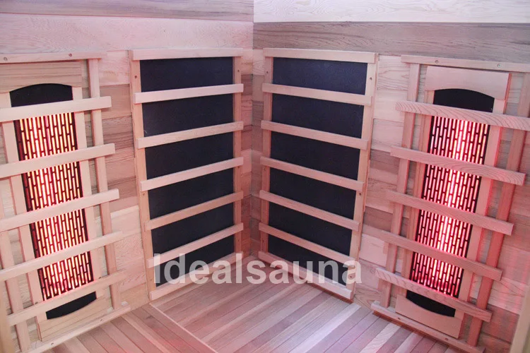 Full  4 Person Salt Stone Infrared Sauna Room