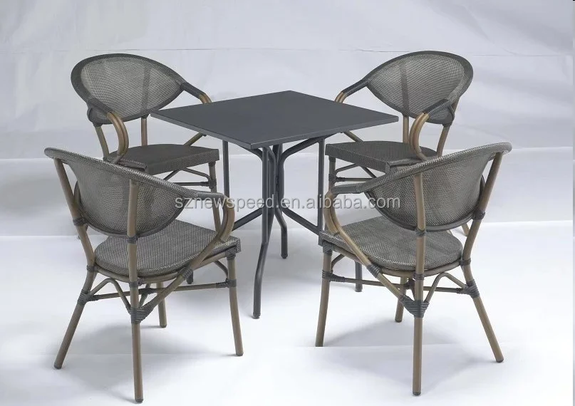 French Rattan outdoor Cafe Chair