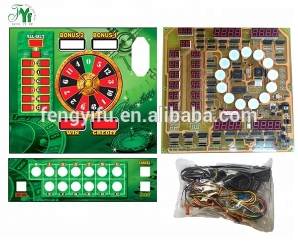 Coin operated roulette game machine