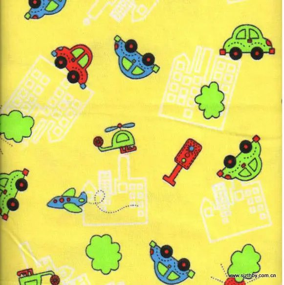 China factory cotton fabric flannel baby fabric