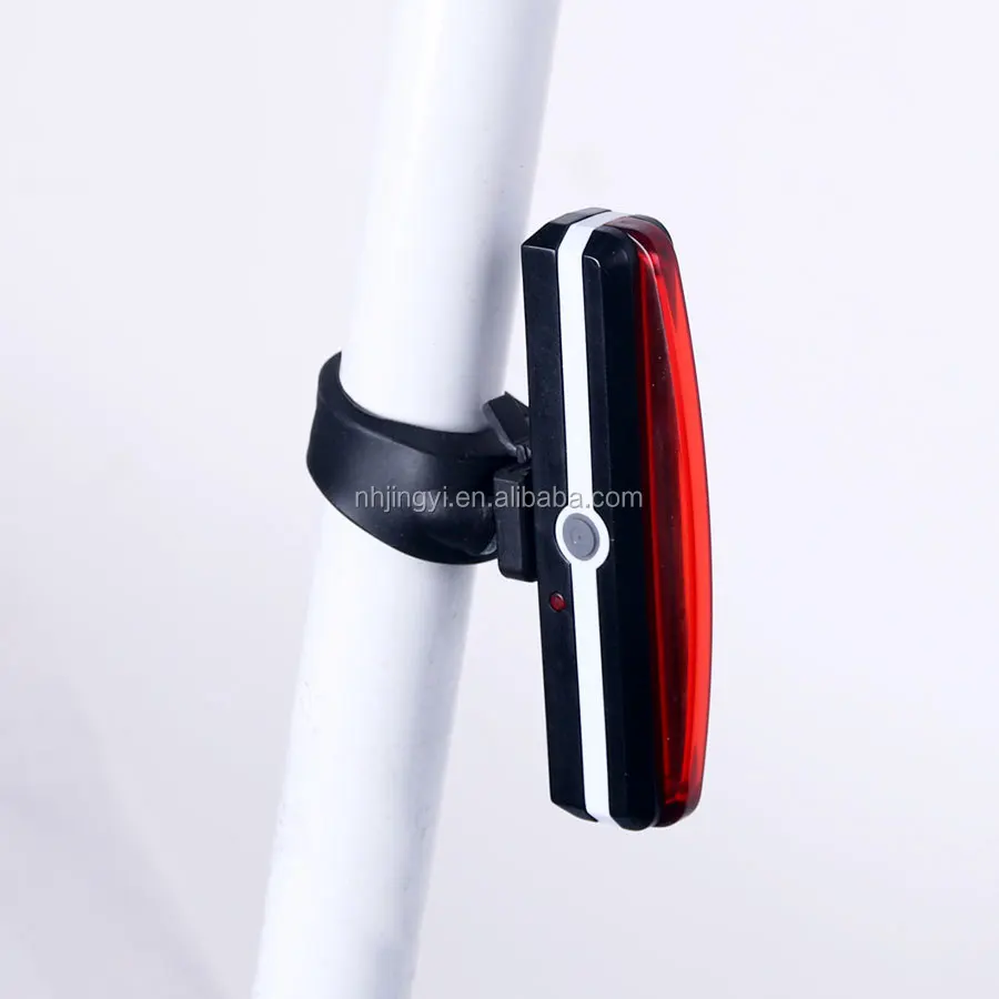 usb bike red white cob LED bicycle tail light bike rechargeable rear light