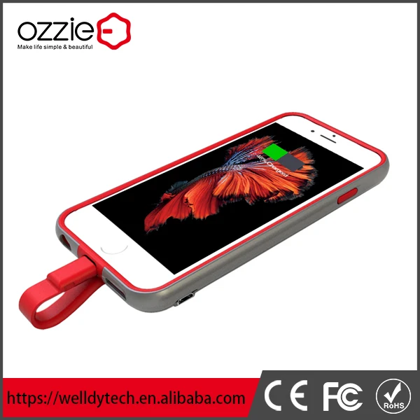 Оптовая 3000 мАч емкость открытый portable power bank аккумуляторная батарея зарядное устройство кейс для iphone