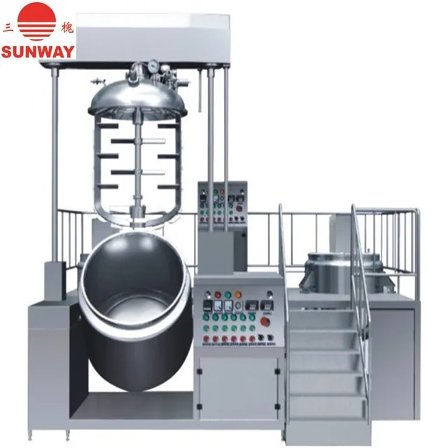 high speed jacket kettle homogenizer mixer/chocolate sauce  machine/honey juice syrup  homogenizer