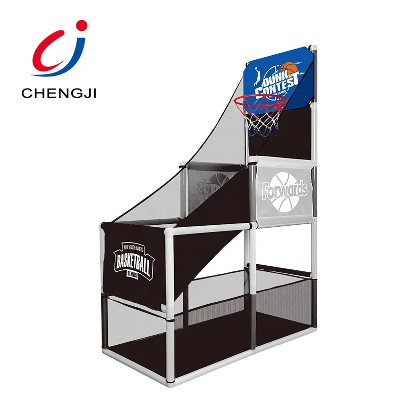 Chengji kids plastic sport game backboard inflatable hoop educational basketball stand toys for kids