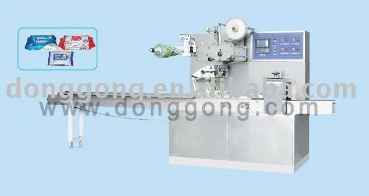  Полностью автоматическая упаковочная машина для влажных салфеток больших упаковок здоровья и гигиены влажной бумаги