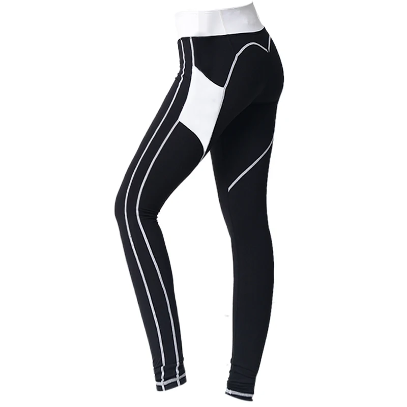 
Women Nylon spandex yoga pants tights fitness yoga leggings for workout 