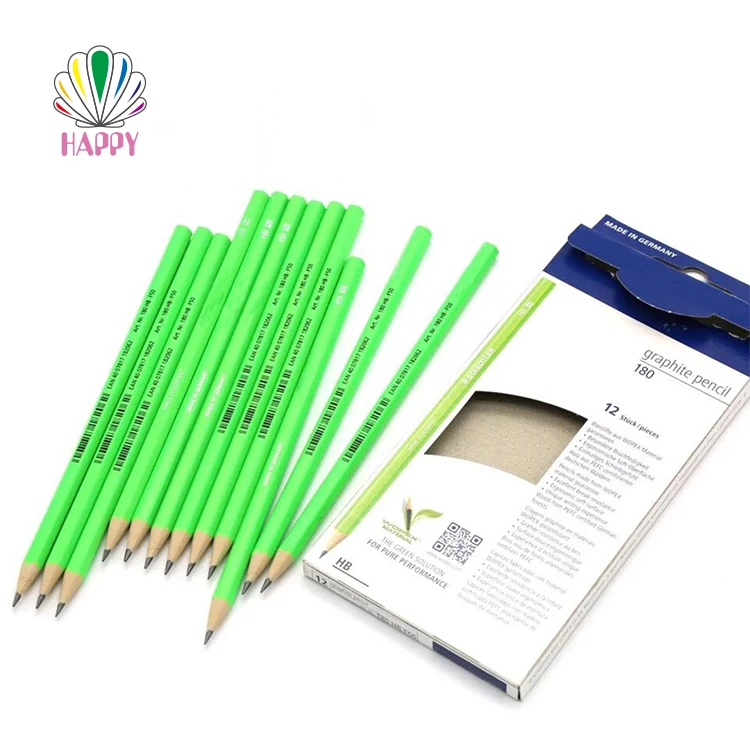 China stationary factory cheap wholesale bulk nature custom HB wood pencil