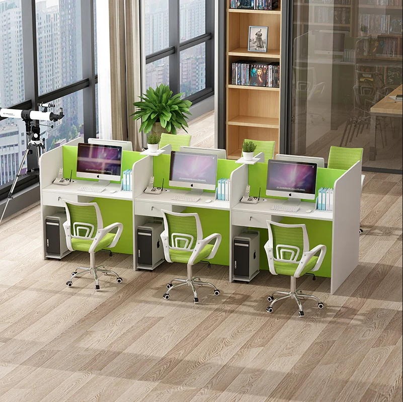 Cheap Office Furniture Set Computer Tables Desks Open Office Workstation For Staff