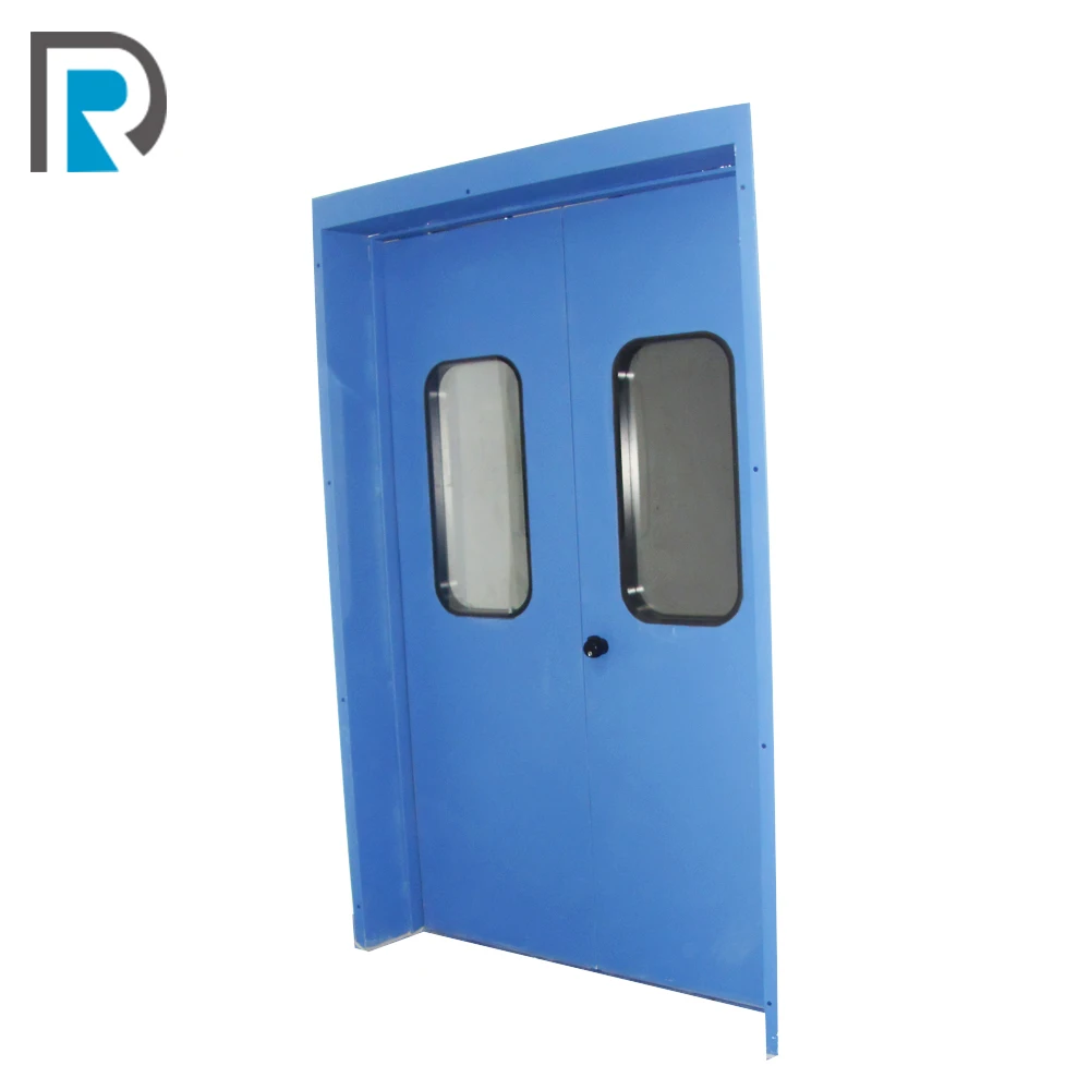 Factory High Quality Cleanroom Stainless Steel Security Door for hospital