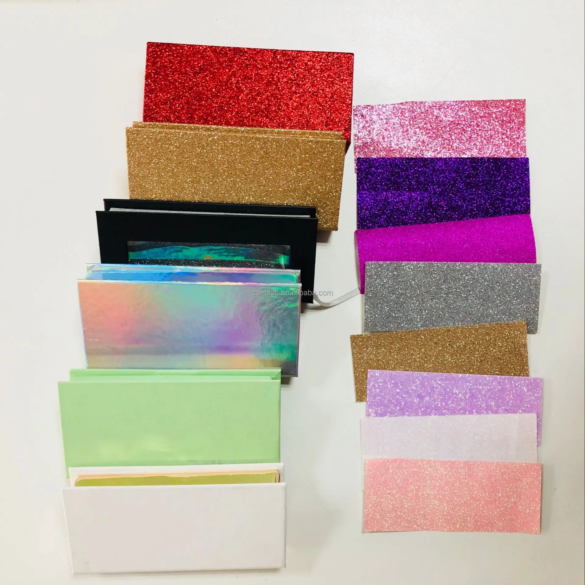 
Create Your Own Brand False Eyelash Custom Eyelash Packaging 