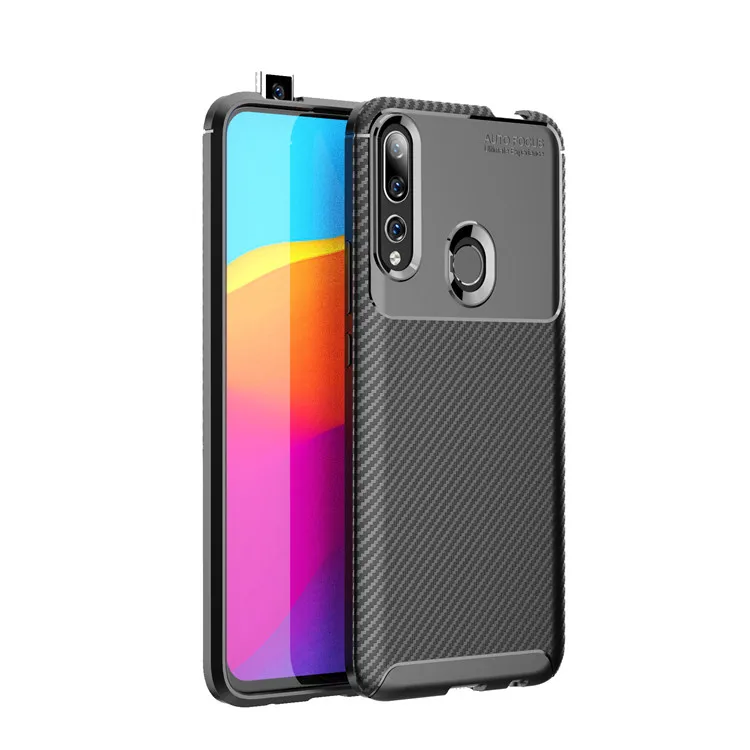 Laudtec Новый мягкий чехол из углеродного волокна ТПУ для Huawei Y9 Prime 2019/P Smart Z