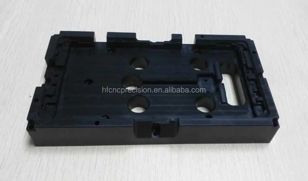 POM plastic material Customized CNC Precision machined part milled machining parts
