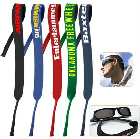 Модные неопреновые спортивные очки на заказ ремешок шею шнур для очков оптом