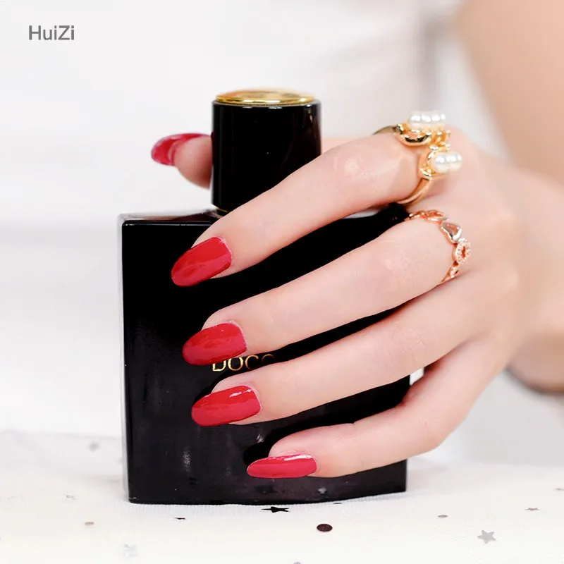 Huizi nail sticker 2024 nails jewelry gel nail polish sticker