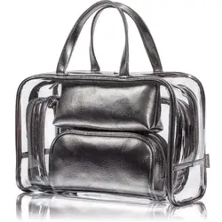 China Supplier Most Popular Product Travel Transparent PVC Cosmetic Clear Bag