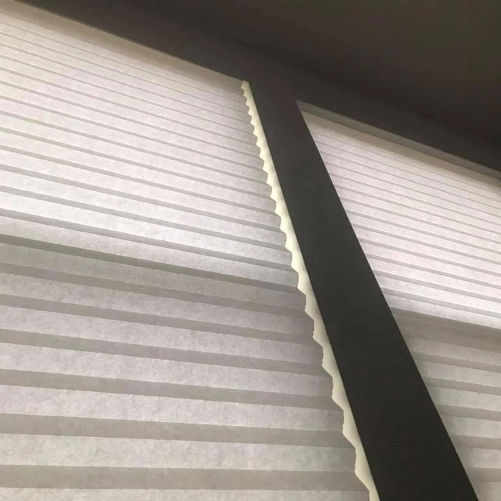 Wholesale window product decorating living room blackout paper pleated blinds