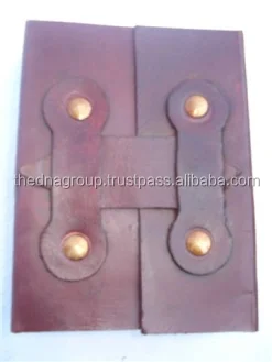 Индийский антикварный простой кожаный дневник с одним ремнем закрытия ручной работы винтажный кожаный журнал для написания и рисования