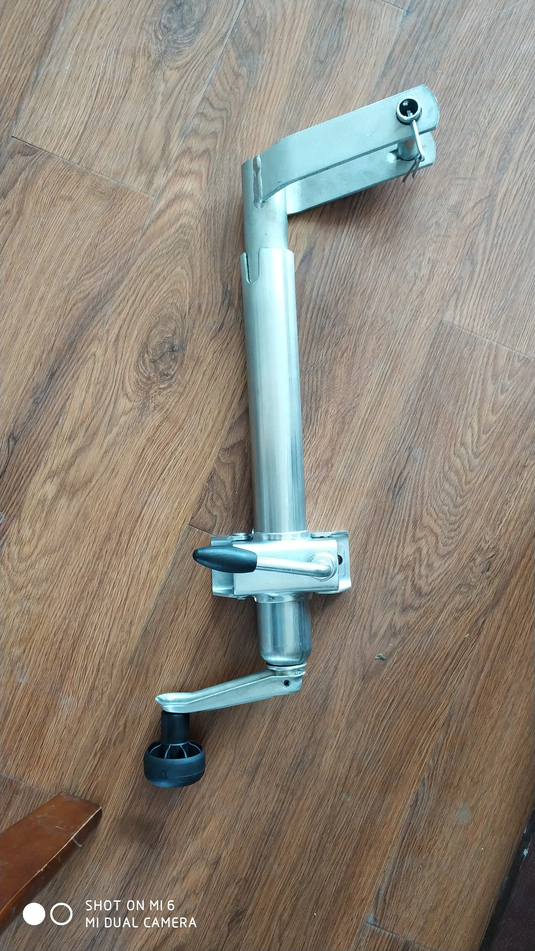 steel material heavy duty trailer jockey wheel 48 MM