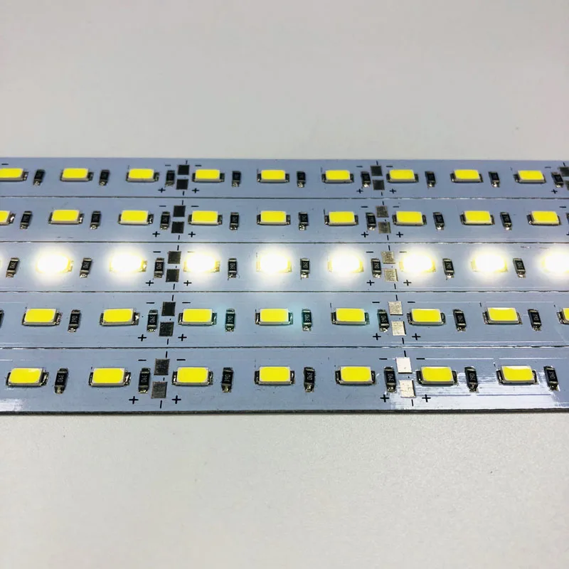 5V 72pcs SMD5630 rigid bar strip light 1m 12mm PCB hard strip lighting cool white
