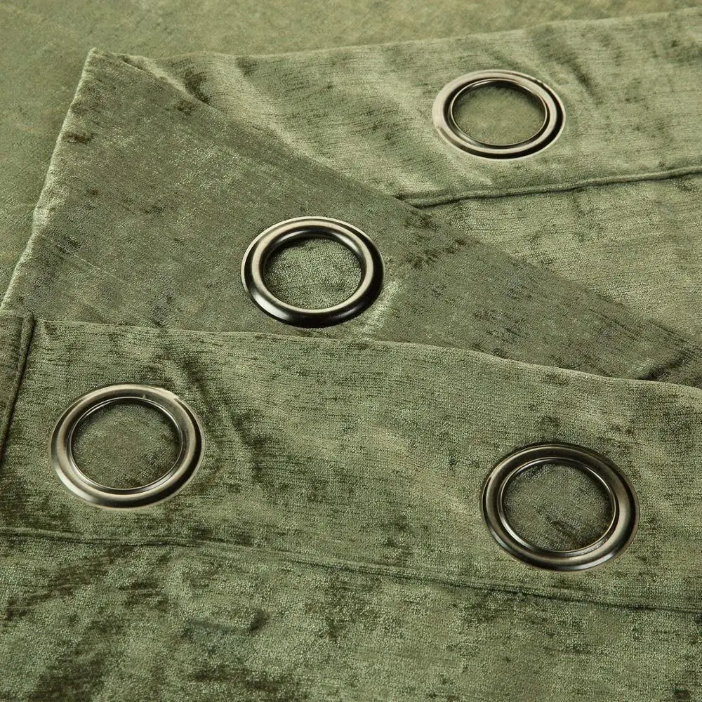 Chenille and woven curtains fabric