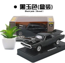 1970 Dodge Chargers R/T 1:32 MINIAUTO car model with stand kids toy pull back light sound Fast & Furious sports car collection