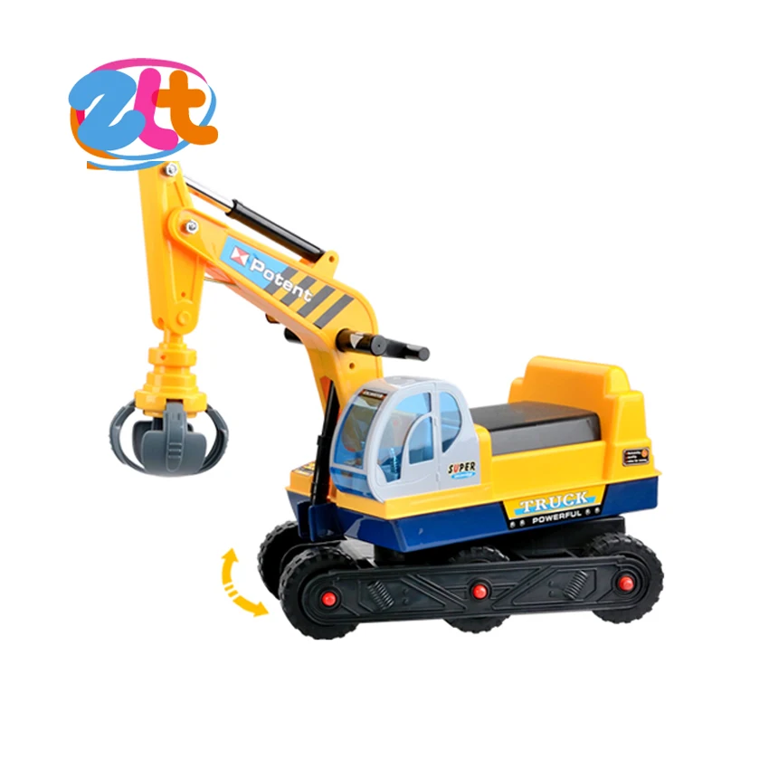 Hot popular electric ride on toy excavator for kids