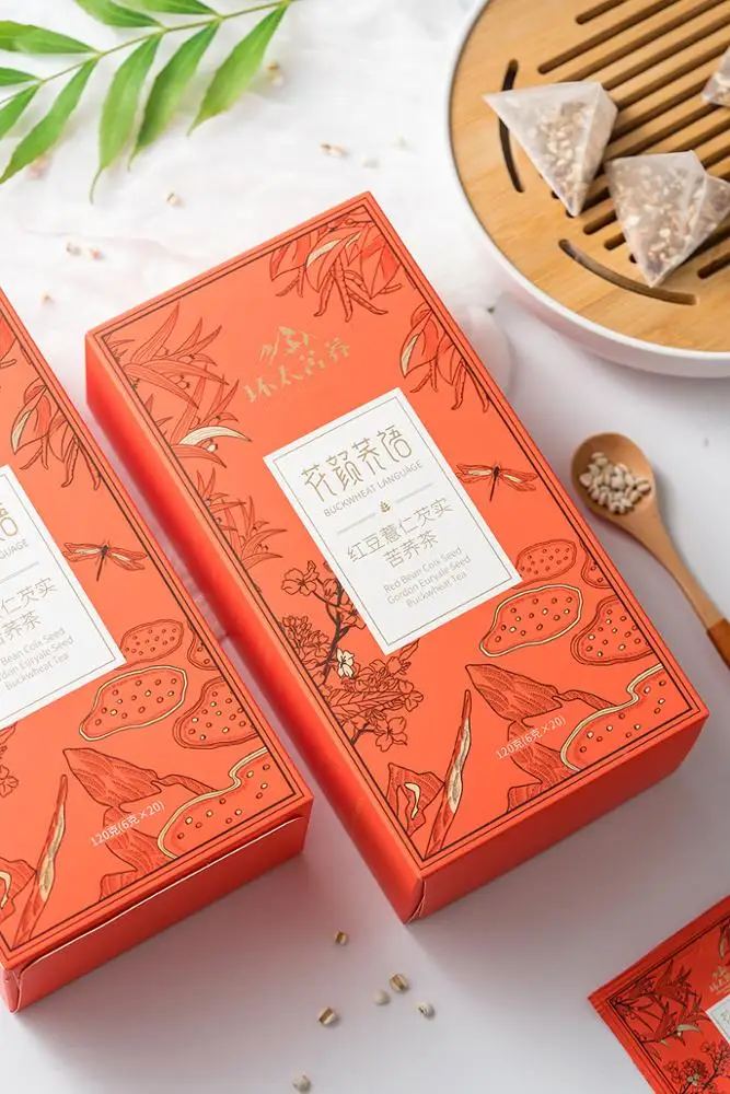 
120g Chinese red bean coix seed gordon euryale seed Tartary buckwheat health tea coarse grain 