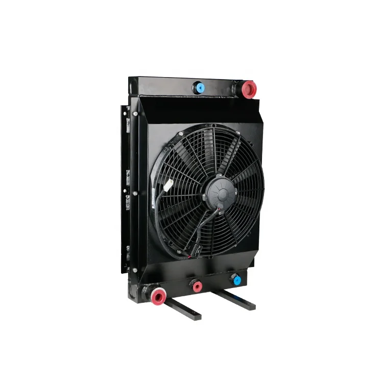 Digger concrete pump energy-saving industrial cooling system mini water to air heat exchanger